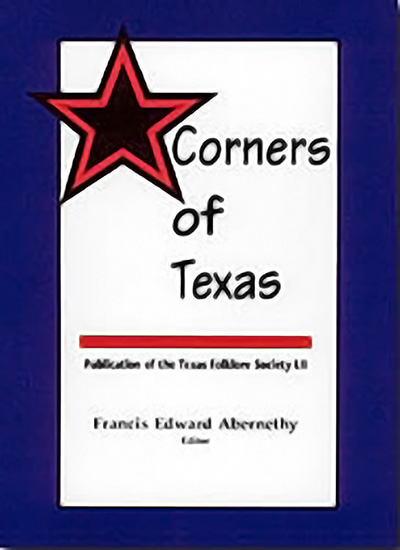 Bookcover: Corners of Texas