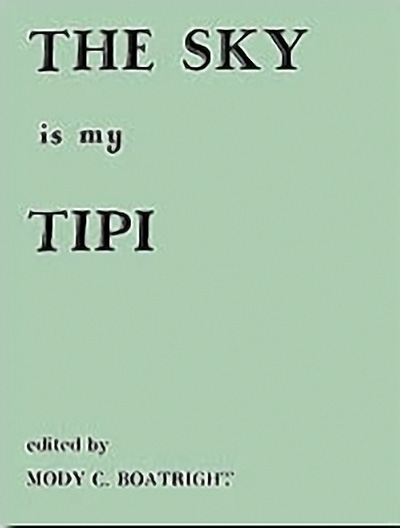 Bookcover: The Sky is My Tipi