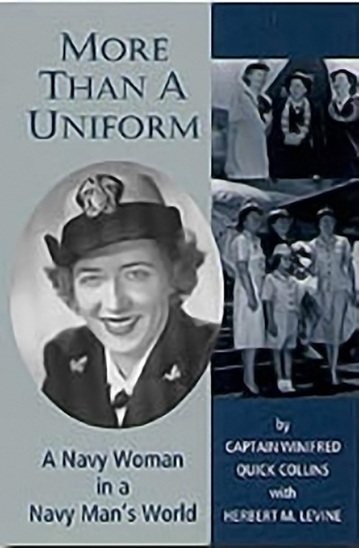 Bookcover: More Than a Uniform: A Navy Woman in a Navy Man's World