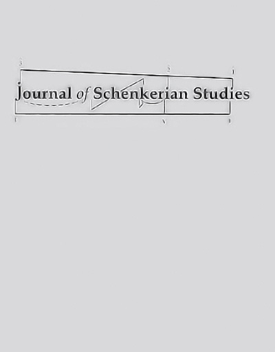 Bookcover: Journal of Schenkerian Studies 8