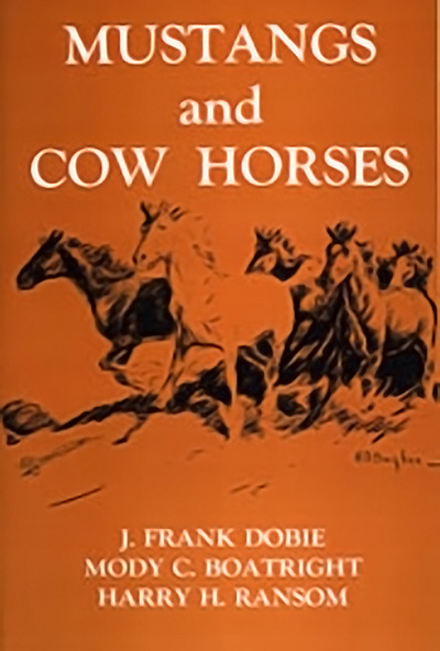 Bookcover: Mustangs and Cow Horses