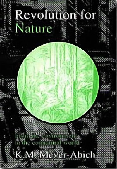 Bookcover: Revolution for Nature: From the Environment to the Connatural World